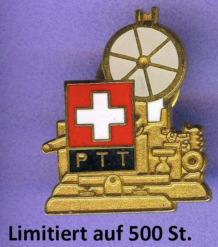 Placchette & Badge: PTT   Lim. 380/500 – Usato da Winterthur venduto da Sammleroase