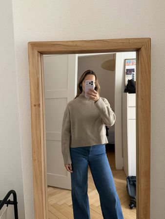 Day Birger et Mikkelsen S Wollen Rollkragenpullover beige