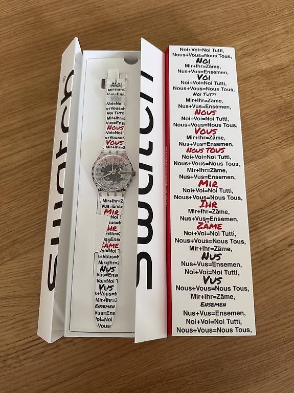 Swatch Orologi: Limitierte Swatch Aktionärsuhr 2026 – Usato da Luzern venduto da fab_8rfp 1