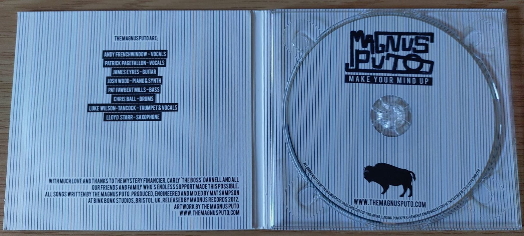 CD: Magnus Major - Make Your Mind Up (CD) – Usato da Urtenen-Schönbühl venduto da Kahru 2
