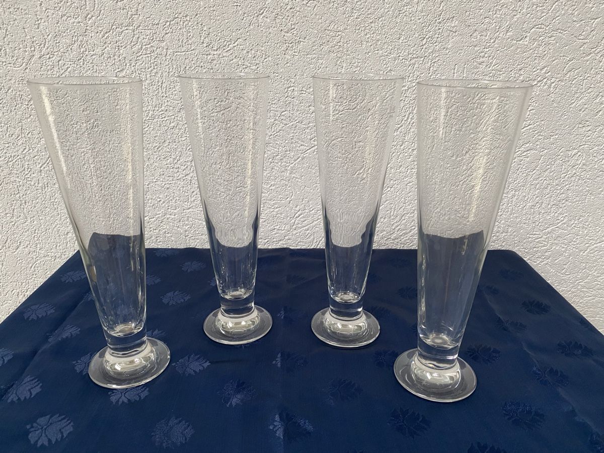 Bicchieri: 4 Biergläser Stangen 3dl – Usato da Hägglingen venduto da Karin0802 3