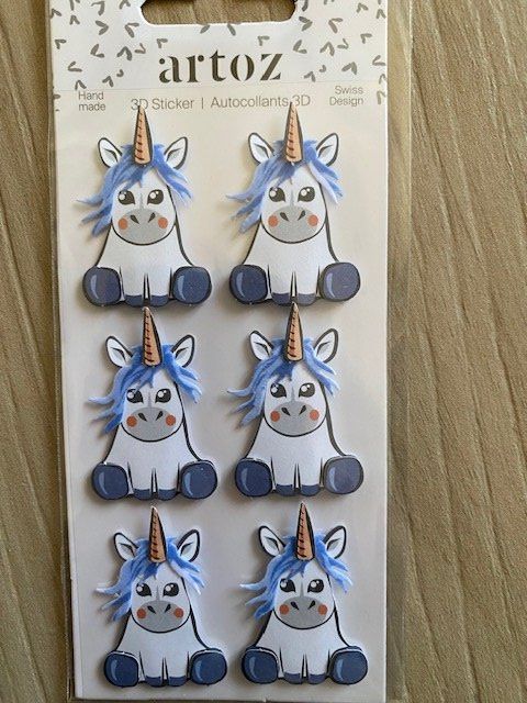 Sticker: neuer 3-D Sticker von Artoz – Nuovo e nell'imballaggio originale da Staufen venduto da Nasli 1