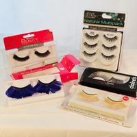 6 Paar falsche Wimpern – Neu – Ideal für Party, Kostüm & Fas
