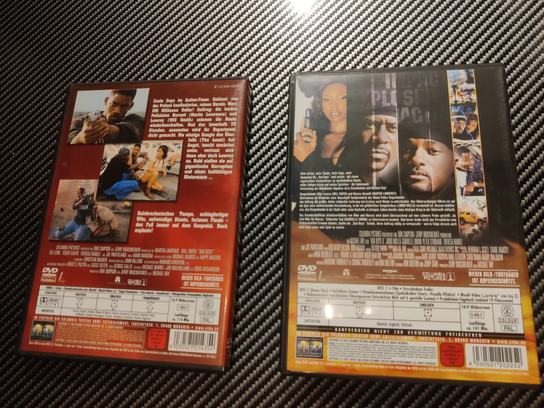 Alle DVDs: Bad Boys & Bad Boys 2 DVD Set – Gebraucht aus Ettingen von flouleFM 1