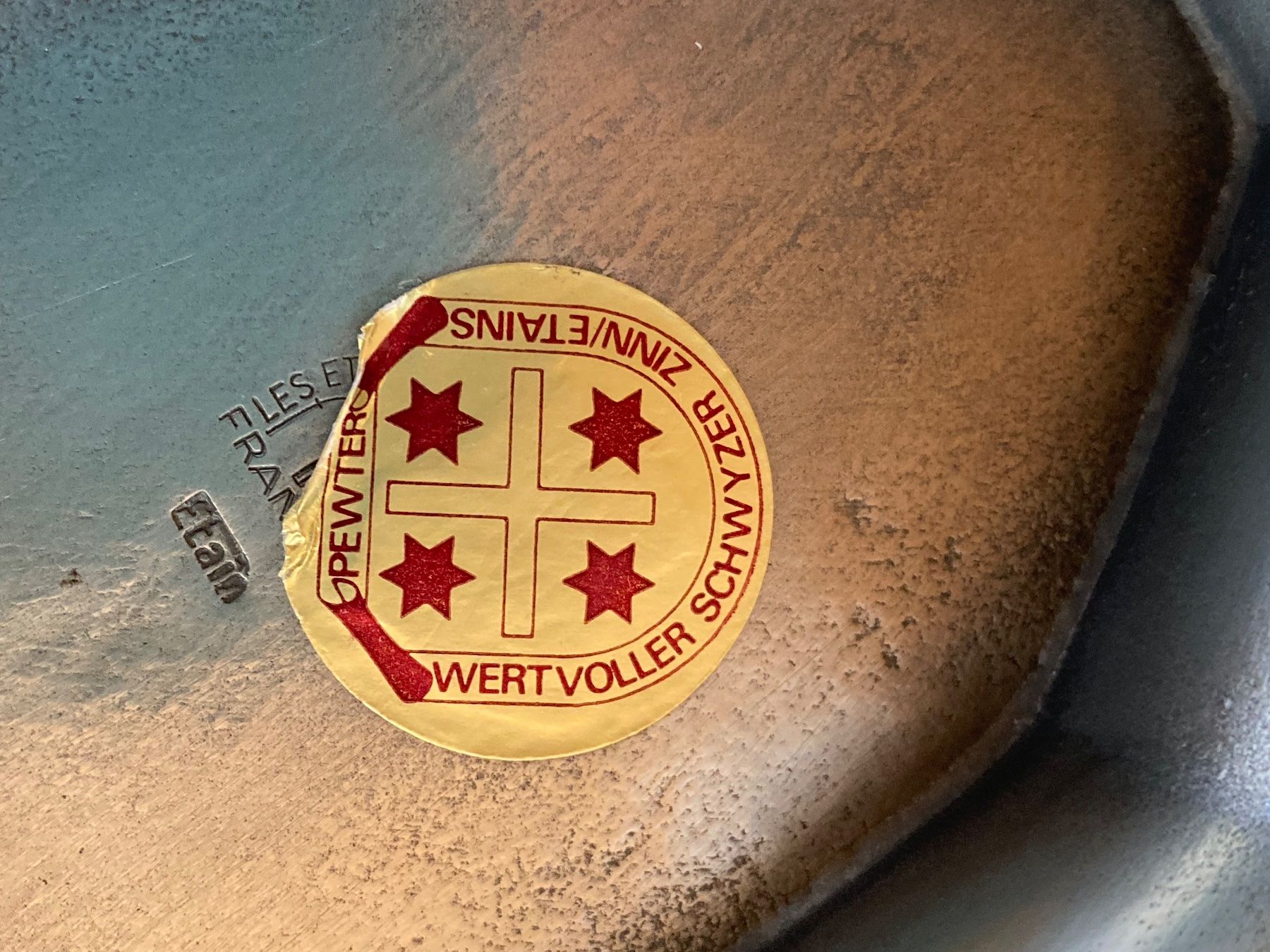Ciotole: Zinnschale mit Deckel und Platte – Usato da Herzogenbuchsee venduto da jemar 4