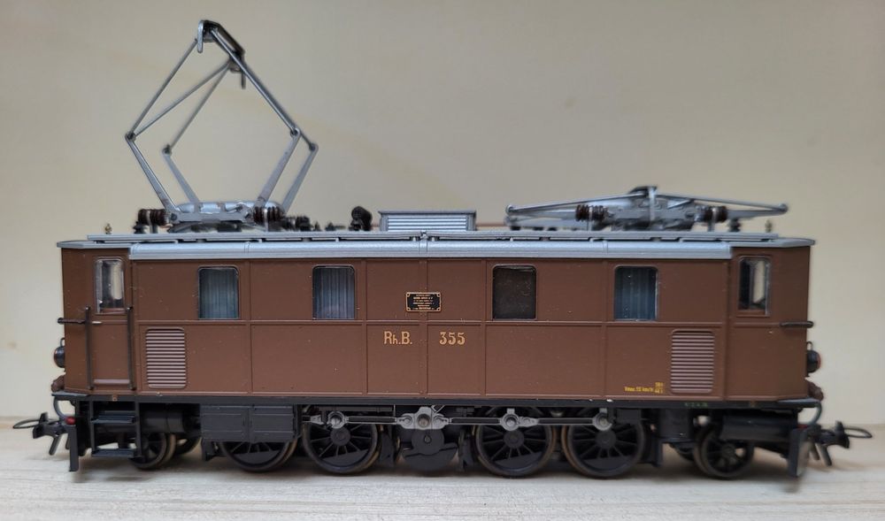 Bemo Modelleisenbahnen: Bemo RhB Ge 4/6 Nr. 355 – Gebraucht aus Worb von Chris129