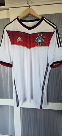 Fussballtrikot Deutschland Adidas weiss Grösse L neuwertig
