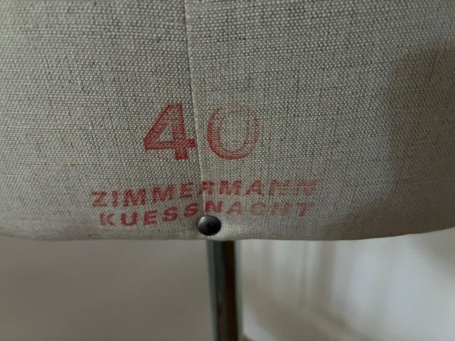 Ladenausstattungen & Messebau: Schneiderbüste Zimmermann Gr.40 – Gebraucht aus Winterthur von grenache01 3