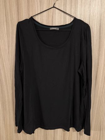 Nile Langarm Shirt schwarz Gr. L