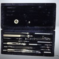 📐Kern Aarau Zirkel-Set, Vintage Profi Reisszeug, Swiss Made