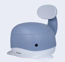 Töpfchen Kindsgut Wal-Design blau