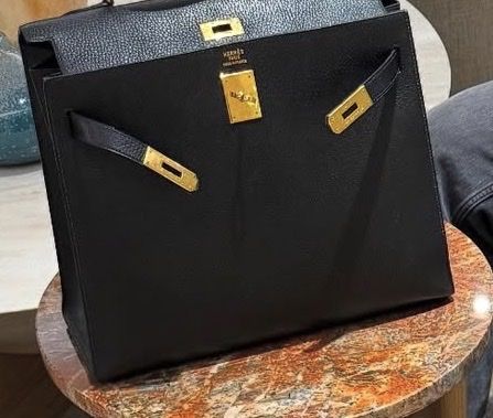 Hermès Taschen für Damen: Hermès Kelly 35 / black Ardennes leather – Gebraucht aus Olten von ale_nb2x 2