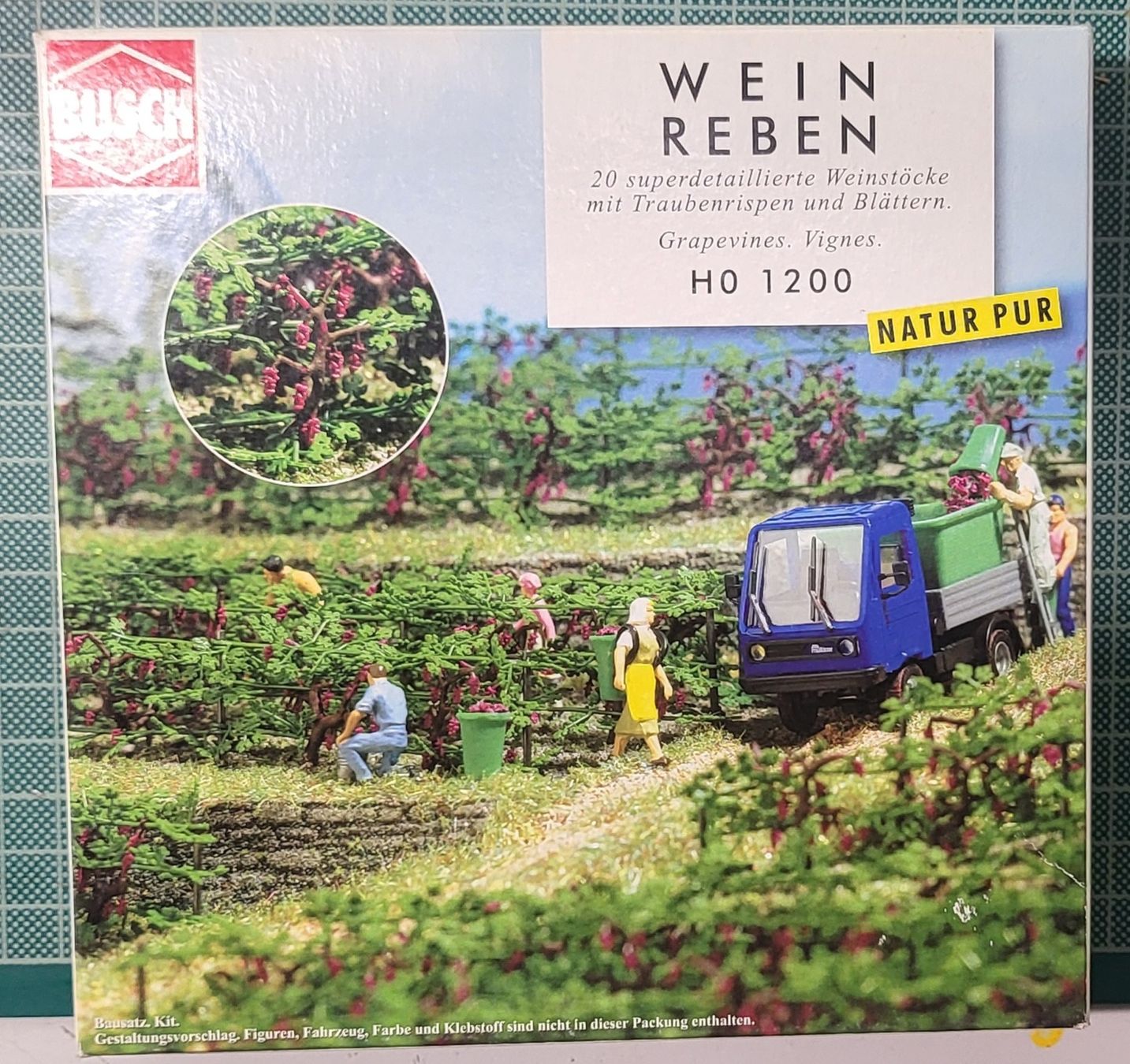 Busch Modellini di ferrovie: Bush 1200 Weinreben H0 – Nuovo e nell'imballaggio originale da Malters venduto da minitrix79