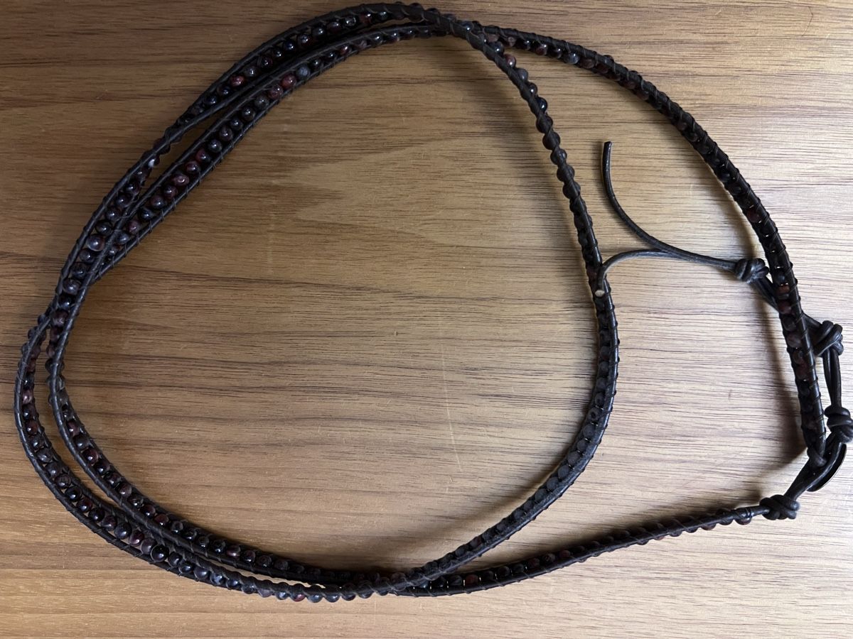 Bracciali & Braccialetti: Leder Bracelet HÄMATTIT – Nuovo (secondo la descrizione) da Fraubrunnen venduto da Vpeck 4