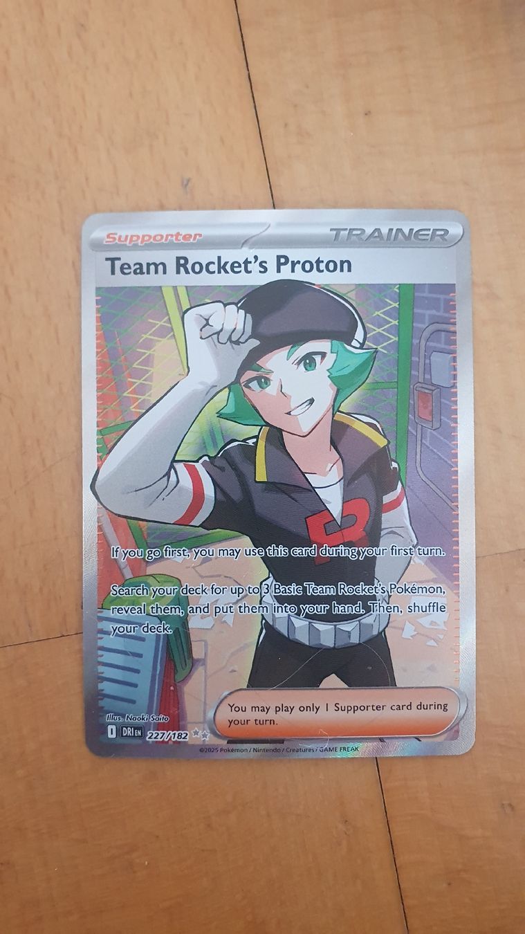 Pokémon Carte collezionabili: Pokemon Karte Team Rocket's Proton / Lance Trainer – Nuovo (secondo la descrizione) da Hünibach venduto da tommy_gunn