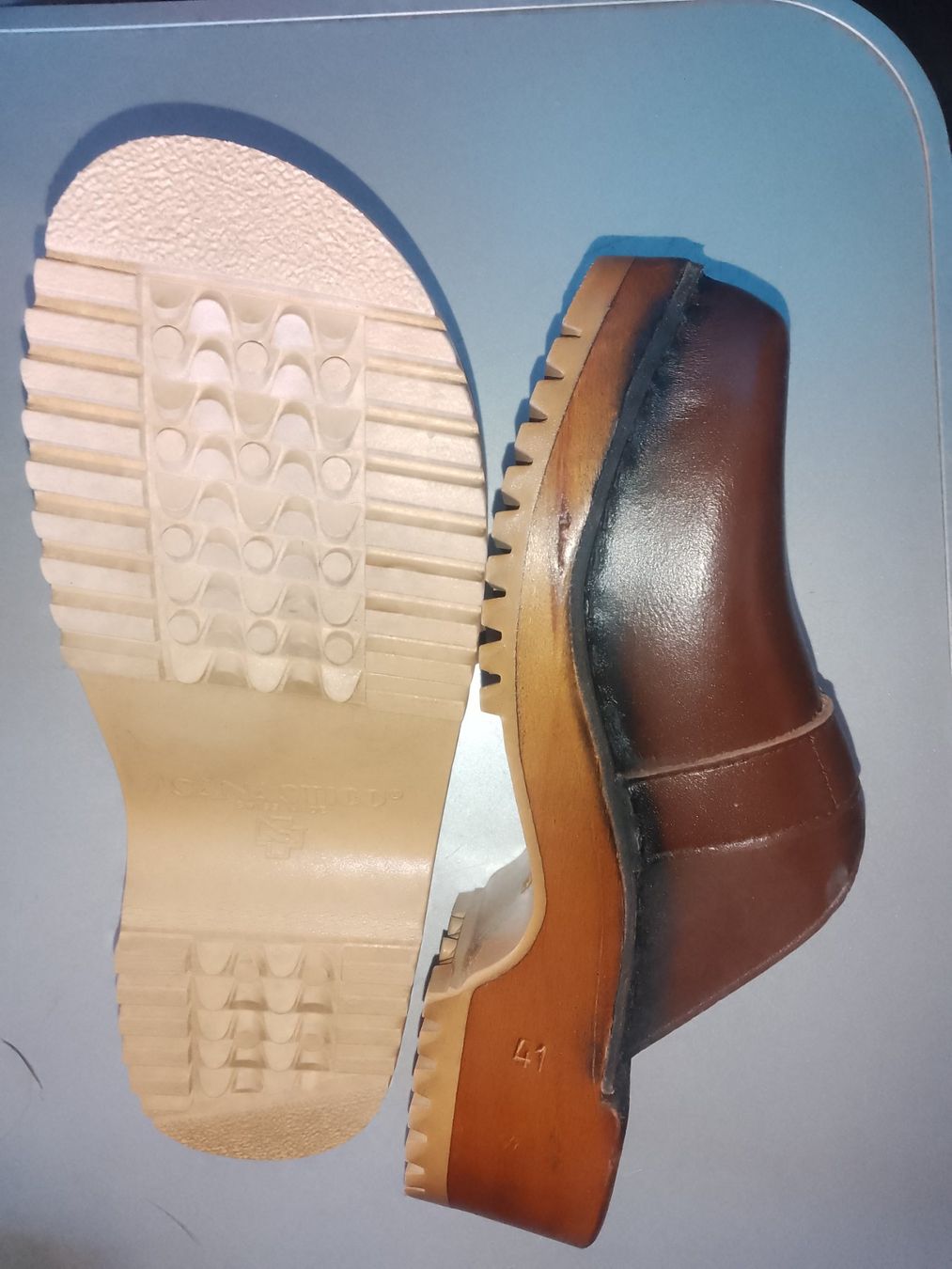 Herrenschuhe: Sanastico Schweizer Holzzoggeli – Neu (gemäss Beschreibung) aus mümliswil von muemellian 1