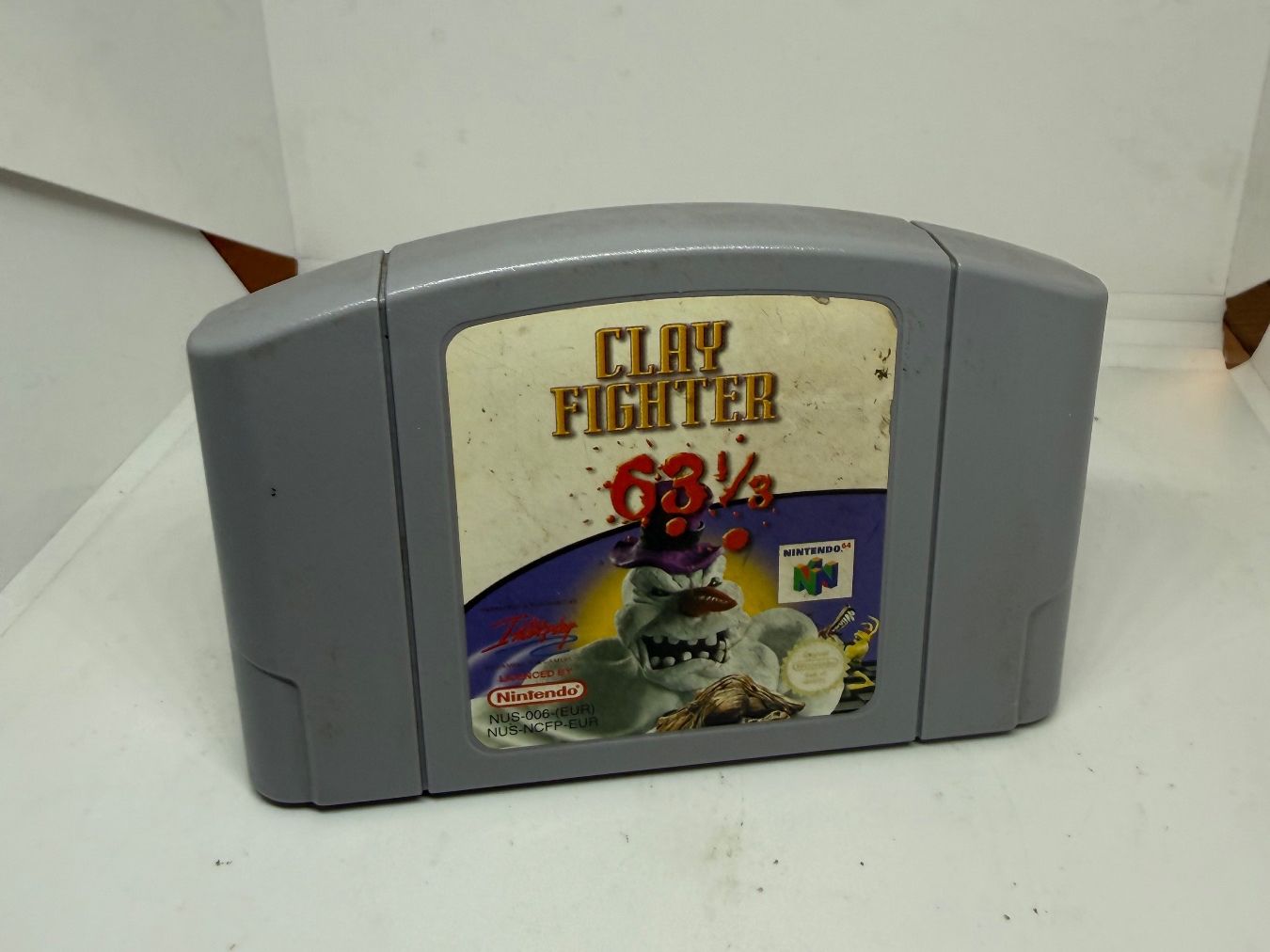Nintendo Giochi: ClayFighter 63 1/3 N64 Nintendo – Usato da Dietlikon venduto da NESFEVER