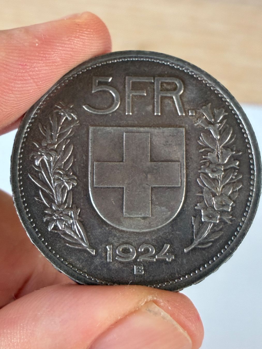 Toutes les monnaies: 5 Franken 1924 – D'occasion à Kesswil par 60plus