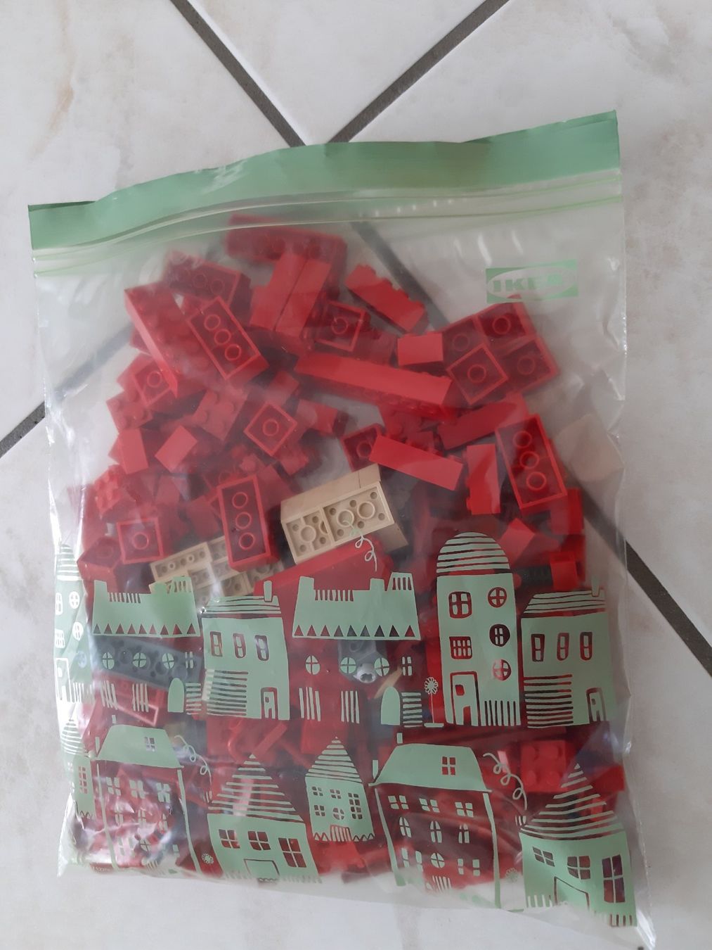 Lego Giocattoli: Lego Einzelteile rot 350 gr. – Usato da Schmitten FR venduto da ReniStern 1