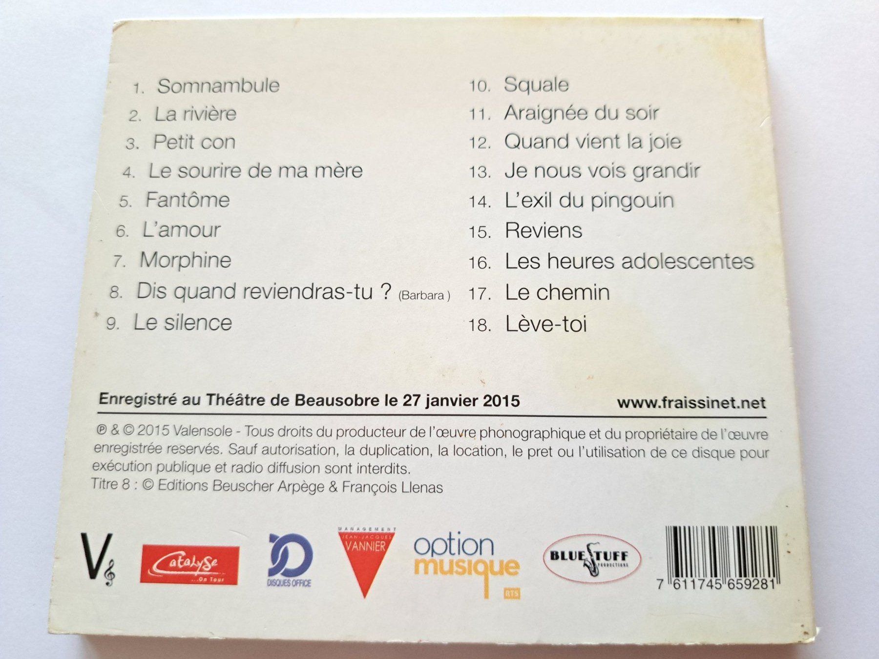 CD: Cd Fraisssinet - Live  – Usato da Pully venduto da bro_n52j 1