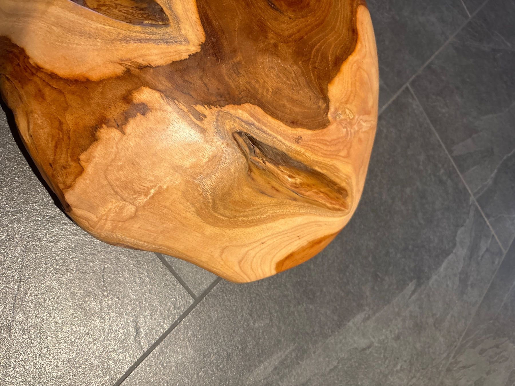 Articoli in legno: Massive Schale aus Teakholz – Nuovo (secondo la descrizione) da Muri AG venduto da ReBoutique 6
