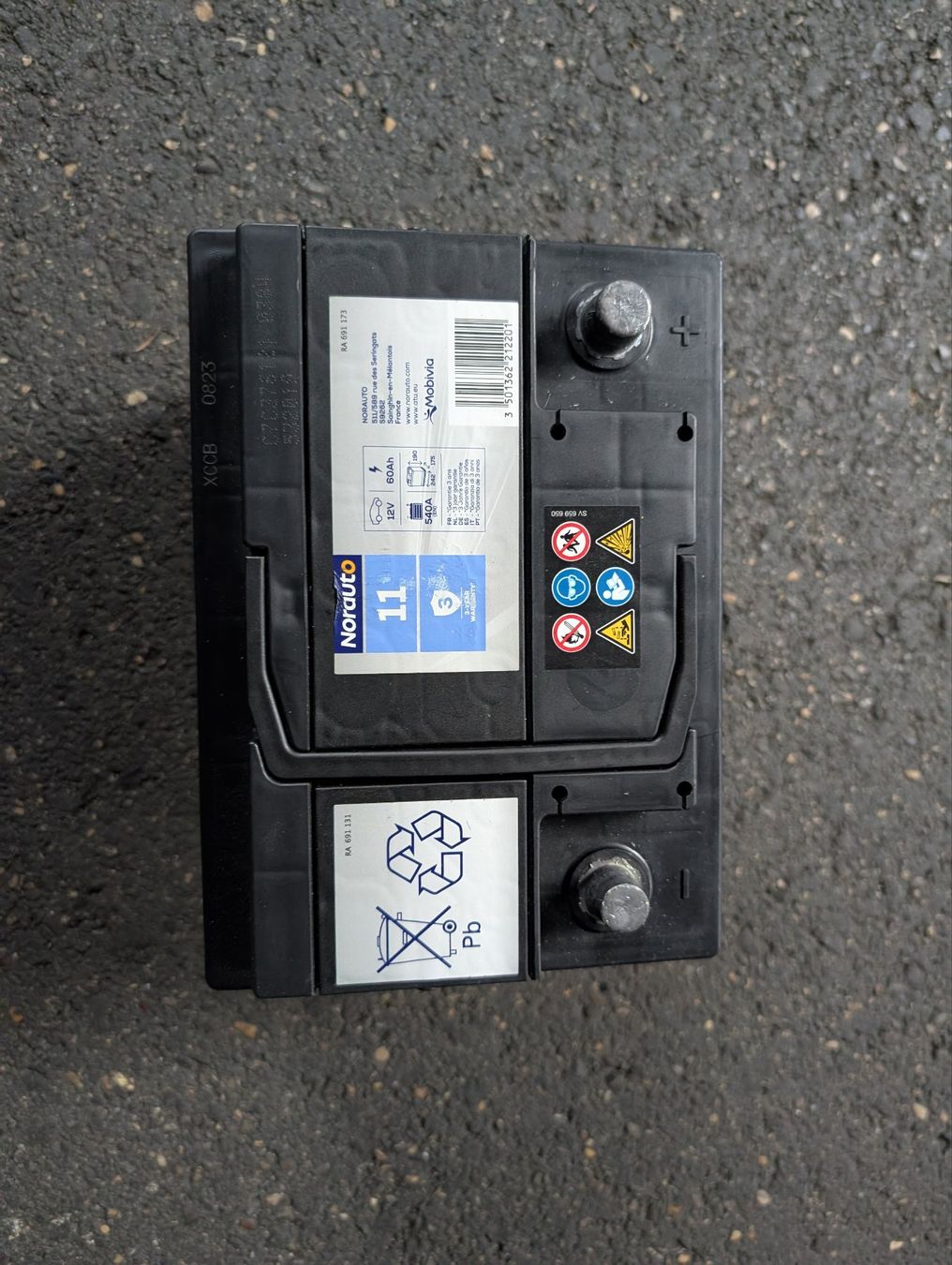 Batterien: Autobtterie 540A 60Ah – Gebraucht aus Solothurn von marlib 1