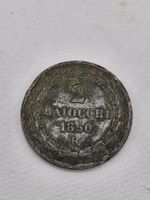 VATICAN / 2 BAIOCCHI 1850