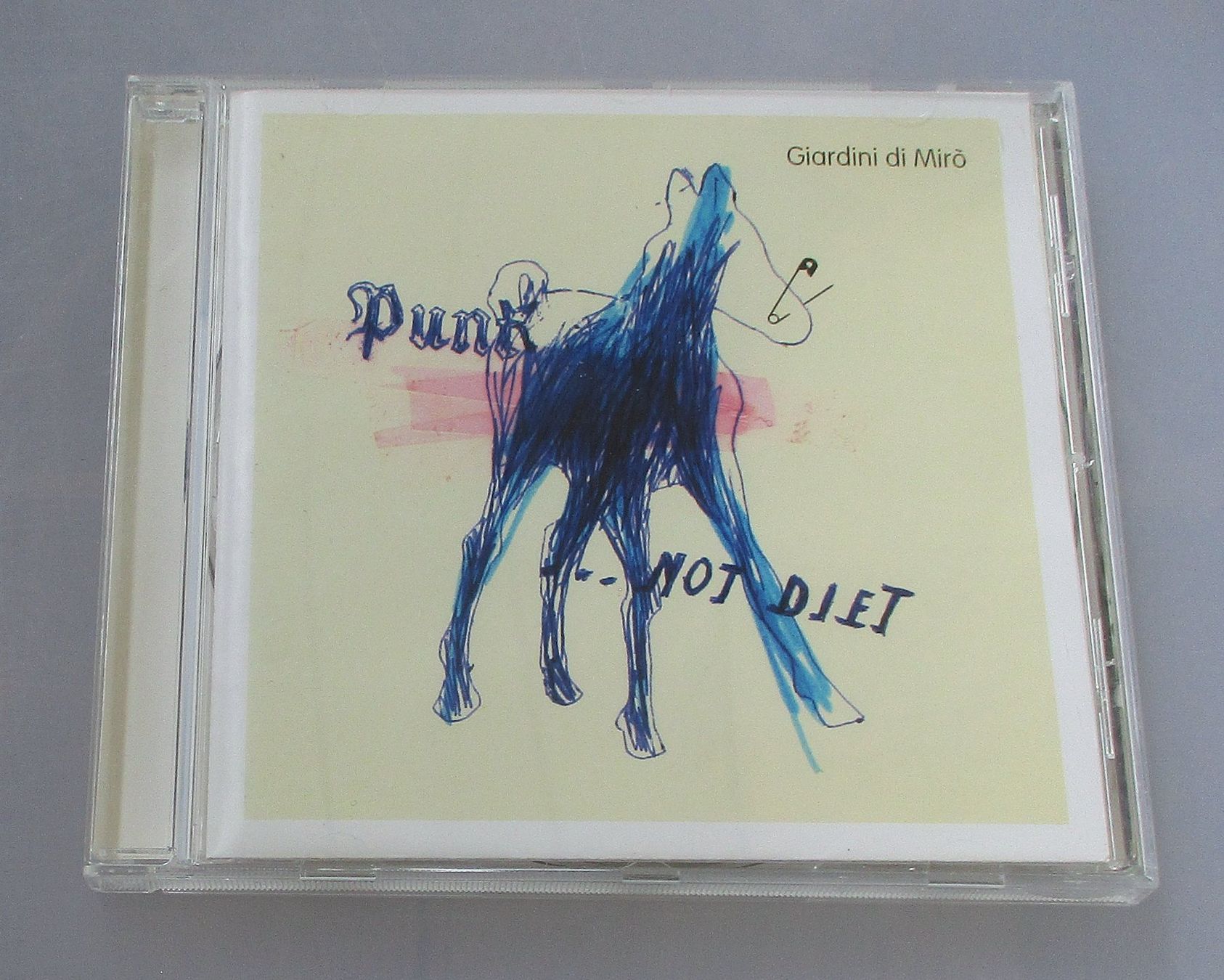 CD: GIARDINI DI MIRÒ - Punk...Not Diet – Usato da Wattwil venduto da Muriel11