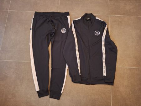 HC Lugano Tracksuit Jacket Pants Set Hockey Training Size L