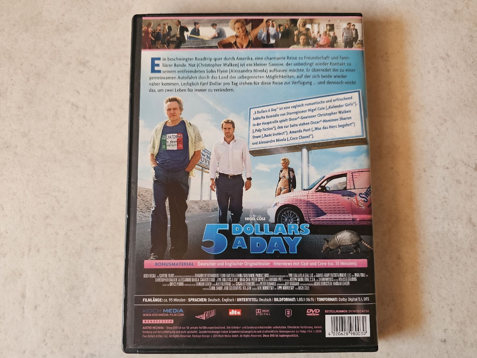 Tutti i DVDs: 5 Dollars A Day – Usato da Schneisingen venduto da backstore24 1