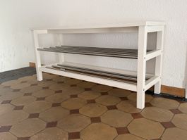Schuhregal IKEA TJUSIG, weiss 