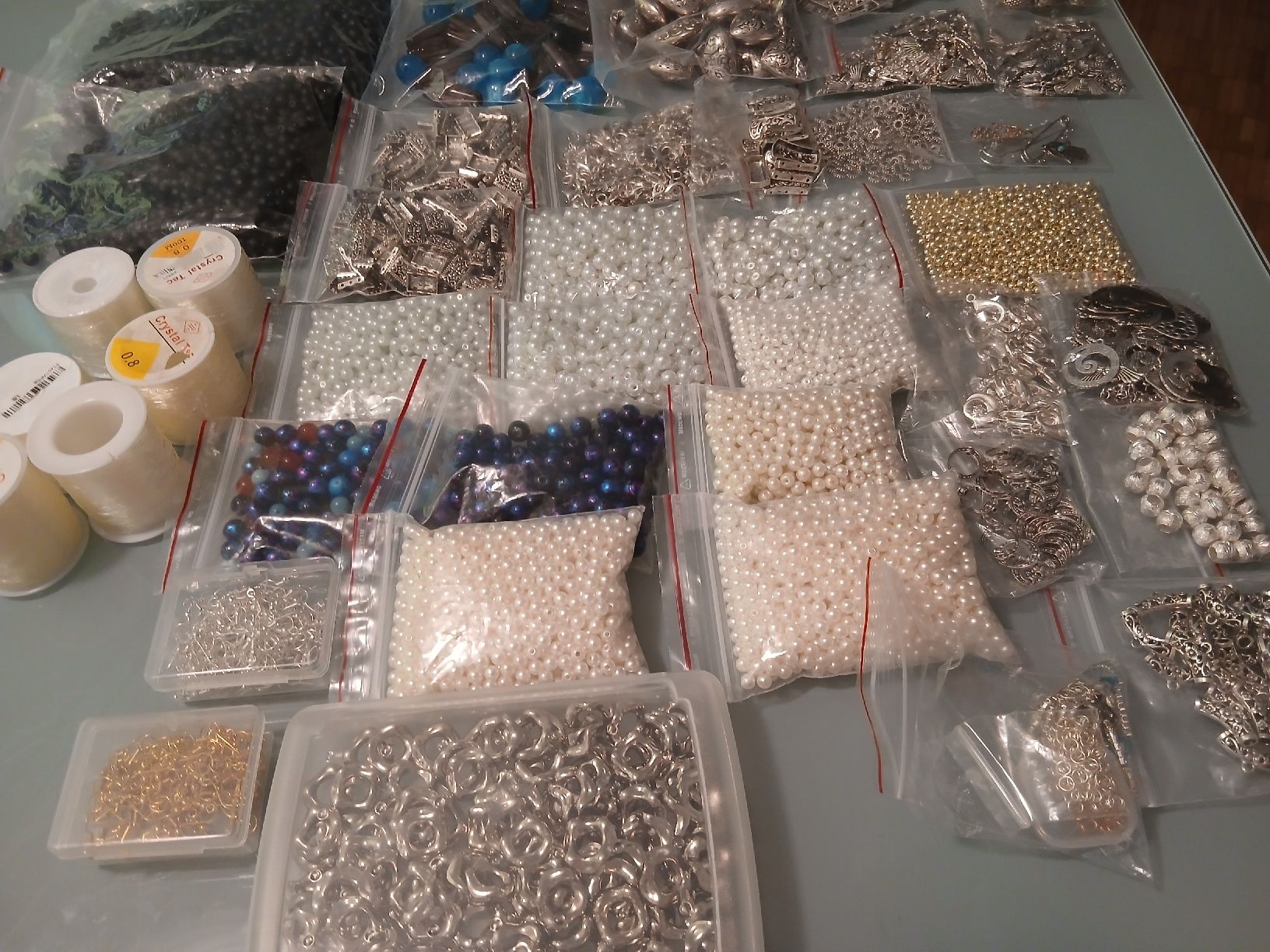 Kit bricolage: zum Schmuck basteln  grosses Restposten - Paket – Nuovo (secondo la descrizione) da Stansstad venduto da mikamo