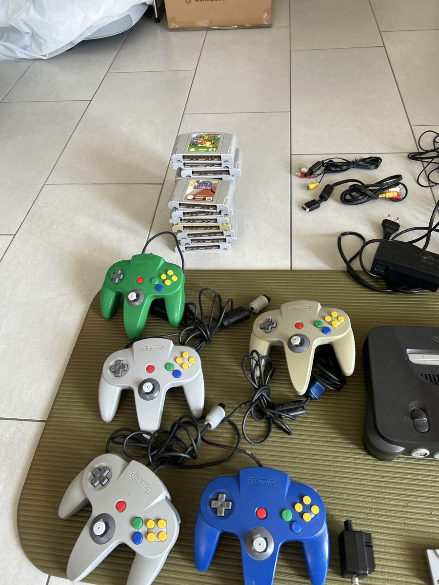 Nintendo Console: Nintendo 64 Konsole Sammlung Spiele Controller Zubehoer – Usato da Walchwil venduto da mad_9lv7 3