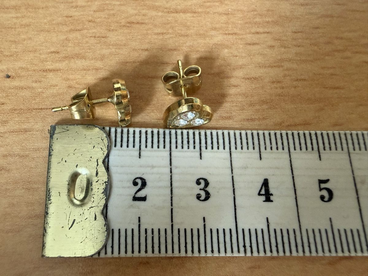 Orecchini pendenti & Orecchini a lobo: Elegante Herzohrringe, Vintage – Usato da Lamone venduto da LaCantinaMagica 6