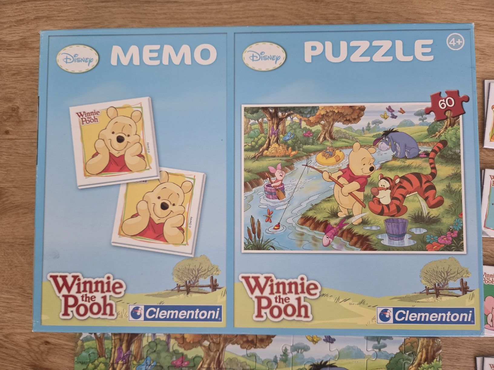 Winnie the Pooh Memo & Puzzle Set, Clementoni, Top Zustand! (Gebraucht ...