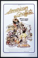 AMERICAN GRAFFITI LUCAS UNIVERSAL ORIGINAL POSTER 2001‪‪
