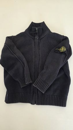 Stone Island Kinder Strickjacke Grösse 104 dunkelblau