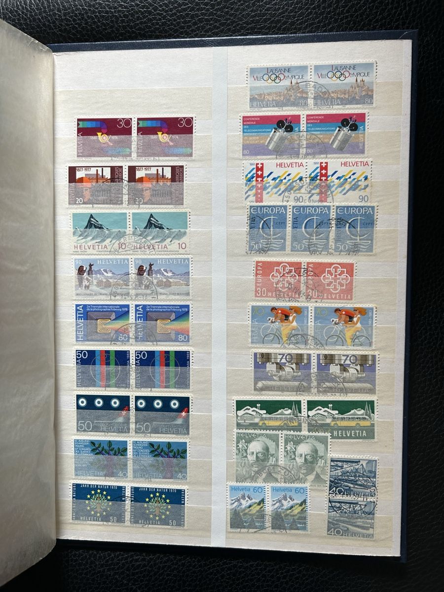 Alle Briefmarken: Briefmarkensammlung Schweiz – Gebraucht aus Emmen von Carbru 3