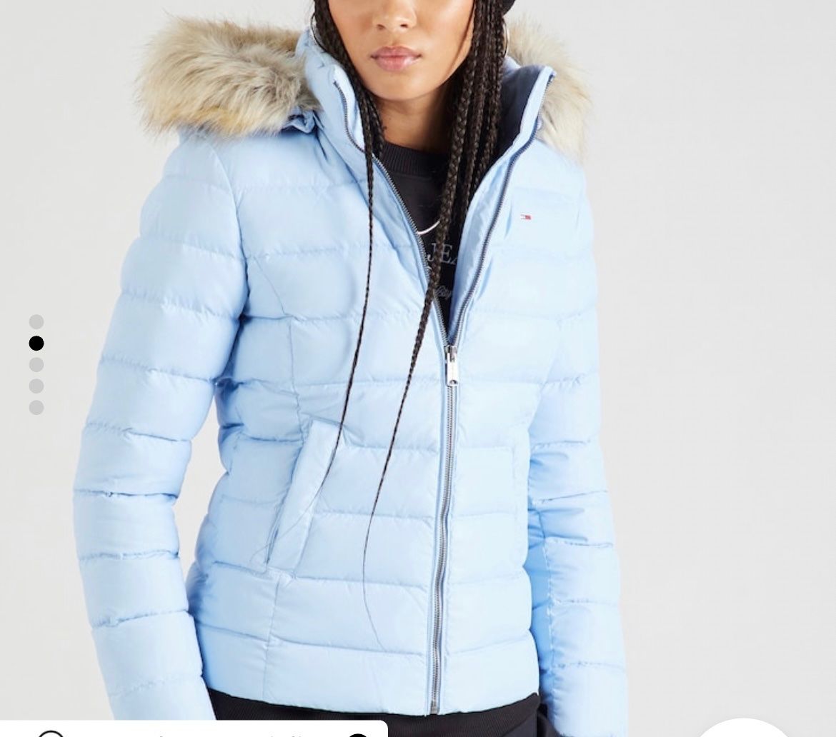 Tommy Hilfiger Giacche: tommy hilfiger jacke hellblau – Usato da Root venduto da Fashionhomeandmore