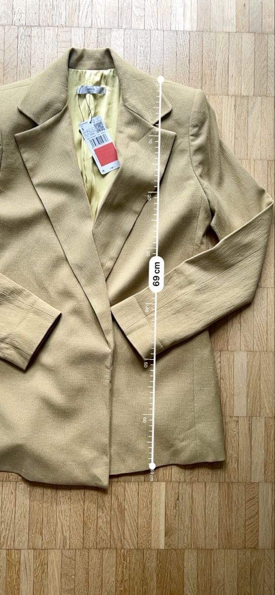 Mango Giacche: Mango Blazer, NEU mit Etikett, Gr. S, Beige – Nuovo e nell'imballaggio originale da Kilchberg ZH venduto da froschli0_0 4