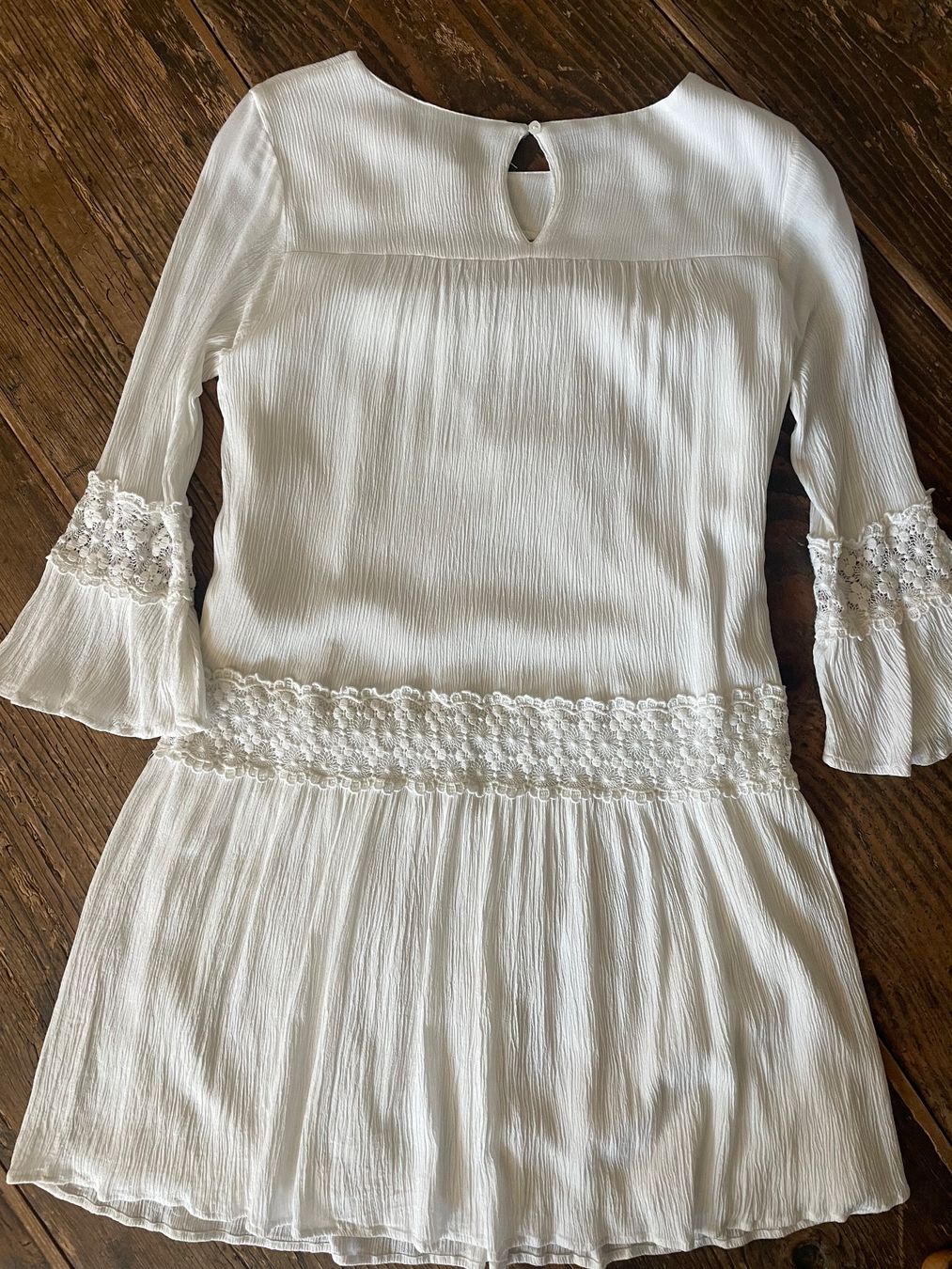 Kleider: weisses Kleid, Baumwolle, neuwertig – Gebraucht aus Rapperswil SG von FabiSa 1
