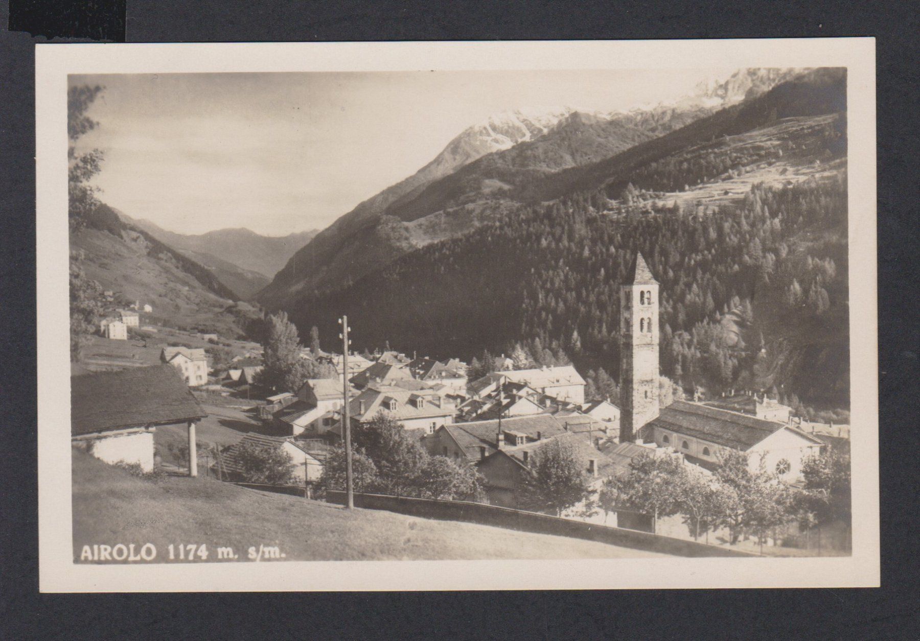Cartoline postali: Airolo  TI   :   alte Ansichtskarte – Usato da Vitznau venduto da Ropaku