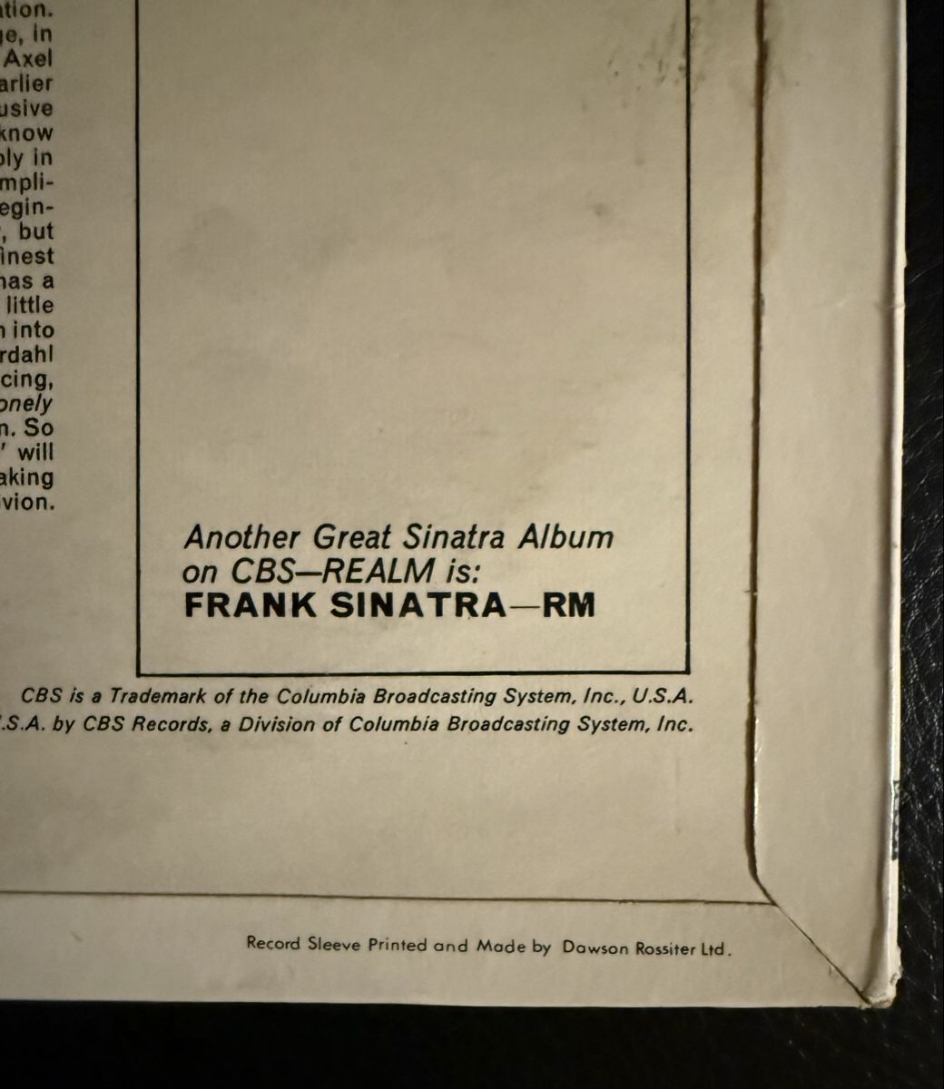 Dischi in vinile: Frank Sinatra - The Romantic Sinatra - Schallplatte – Usato da Goldach venduto da Messerguru 2