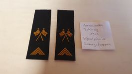 Ärmelpatten Rohling1914 Signalpionier Gebirgstruppen rar