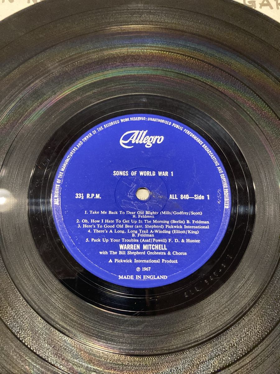 Dischi in vinile: Lp Warren Mitchell Alf Garnett – Usato da Aarwangen venduto da to-hirschi 2