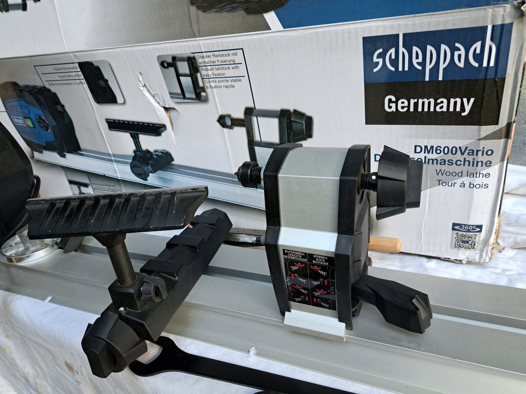 Scheppach Tutte le macchine: TOUR A BOIS SCHEPPACH – Usato da Fleurier venduto da carlin01 5