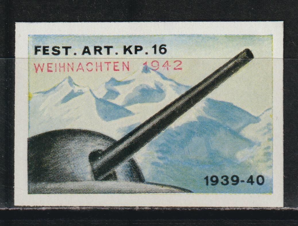 Alle Briefmarken: Artillerie Nr. 112/2 * – Gebraucht aus Siebnen von Fstaehli