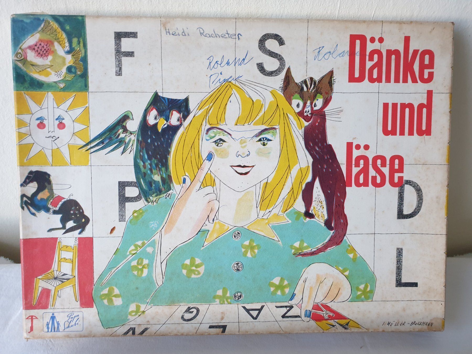 Franz Carl Weber Giochi: Denk und Lesespiel – Usato da Biel/Bienne venduto da Bormida64