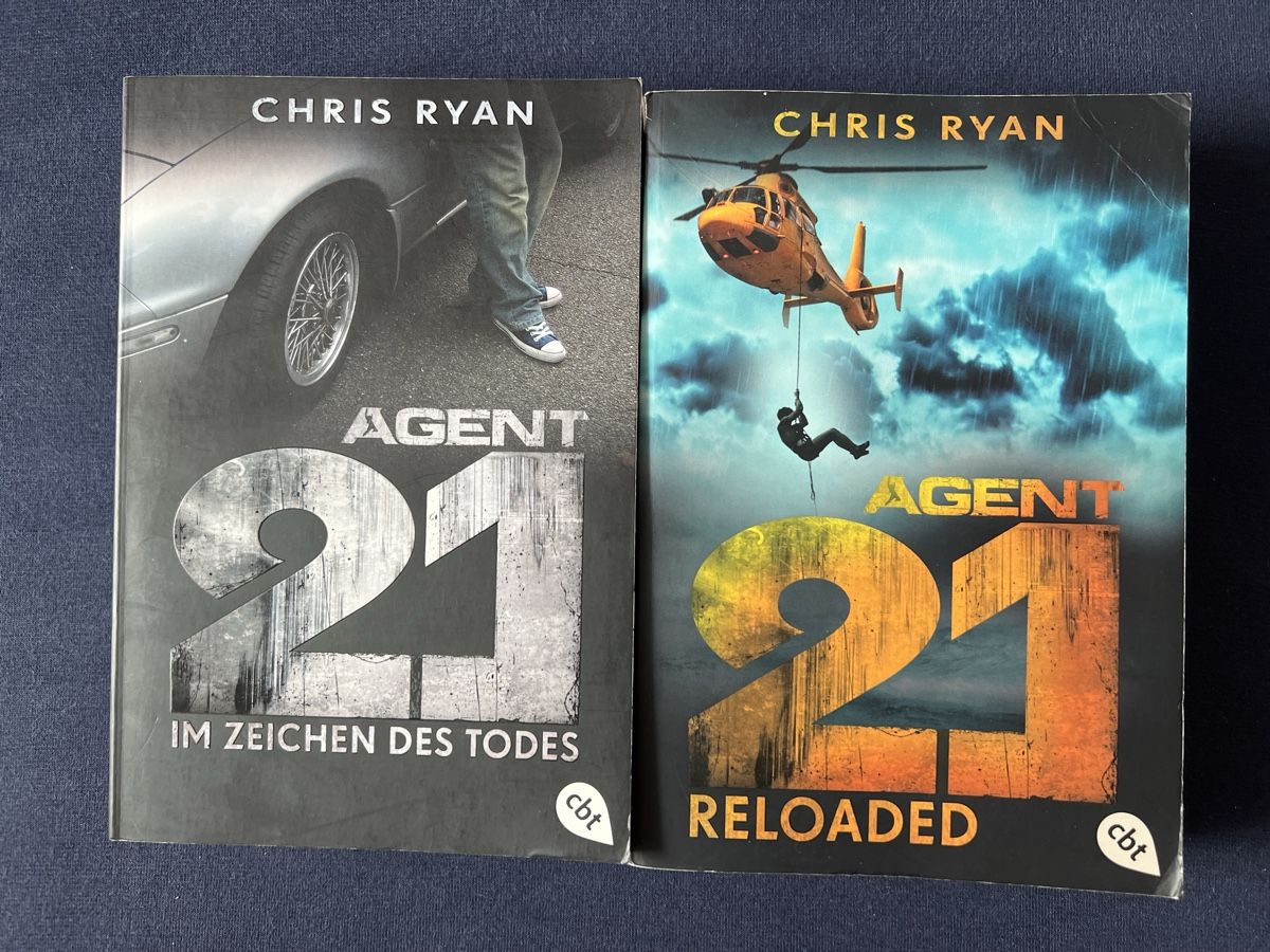 Libri: CHRIS RYAN Agent 21 Bucher 2 Stck – Usato da Steinhausen venduto da Findus2014
