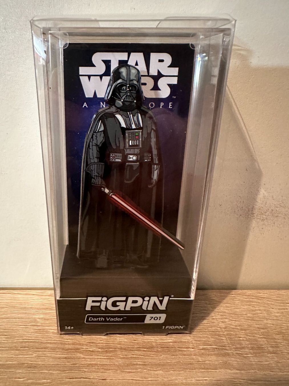 Star Wars Statuette: FIGPIN Darth Vader – Usato da Basel venduto da Don-Angel